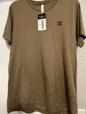Nine Line Men's Short Sleeve Crew Tee in Olive Drab